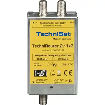 Netto Marken-Discount TechniSat Multischalter TECHNIROUTER MINI 2/1X2 Angebot