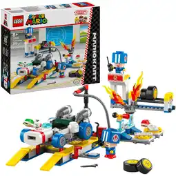 Netto Marken-Discount LEGO Konstruktionsspielzeug Super Mario - Mario Kart: Toads Werkstatt Angebot