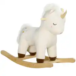 Netto Marken-Discount AIYAPLAY Schaukeltier Metall, Plüsch Angebot
