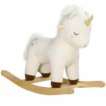 Netto Marken-Discount AIYAPLAY Schaukeltier Metall, Plüsch Angebot