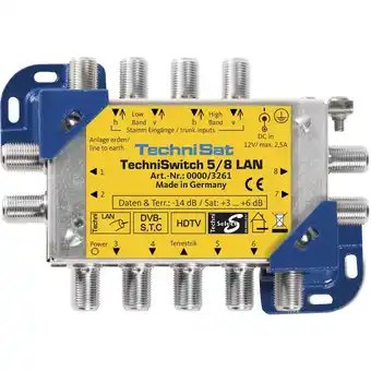 Netto Marken-Discount TechniSat Multischalter TechniSwitch 5/8 mini LAN Angebot