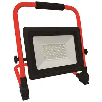 Netto Marken-Discount BOXTEC LED Arbeitsleuchte Baustrahler faltbar, 6500K, IP65, Gummikabel Angebot