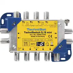 Netto Marken-Discount TechniSat Multischalter TechniSwitch 5/8 mini Angebot