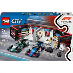 Netto Marken-Discount LEGO Konstruktionsspielzeug City F1 Garage mit Mercedes-AMG & Alpine Rennautos Angebot