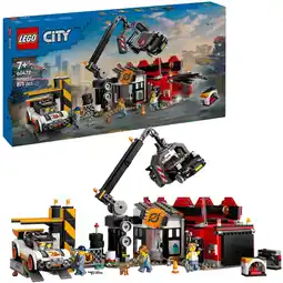 Netto Marken-Discount LEGO Konstruktionsspielzeug City Schrottplatz mit Autos Angebot