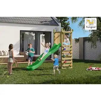 Netto Marken-Discount FUNGOO Spielturm Klettergerüst Lucas Angebot