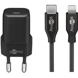 Netto Marken-Discount goobay Ladegerät Apple Lightning / USB-C PD-Ladeset 30 Watt Angebot