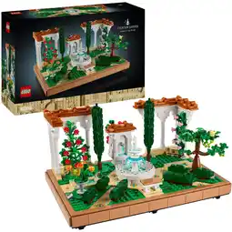 Netto Marken-Discount LEGO Konstruktionsspielzeug Icons Springbrunnengarten Angebot