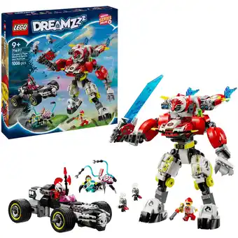 Netto Marken-Discount LEGO Konstruktionsspielzeug DREAMZzz Coopers Tiger-Mech und Zero's Hot Rod Auto Angebot