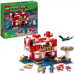 Netto Marken-Discount LEGO Konstruktionsspielzeug Minecraft Das Pilzkuh-Haus Angebot