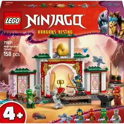 Netto Marken-Discount LEGO Konstruktionsspielzeug Ninjago Spinjitzu-Tempel der Ninja Angebot