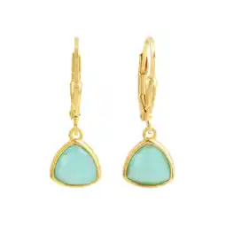 Netto Marken-Discount Zeeme Gemstones Ohrringe Silber 925 mit 2x Amazonit Angebot
