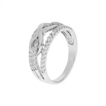 Netto Marken-Discount Zeeme Silber Ring Silber 925 rhodiniert mit Unendlichkeitssymbol Angebot