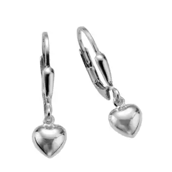 Netto Marken-Discount Zeeme for Kids Ohrringe 925 Sterling Silber Herz Angebot
