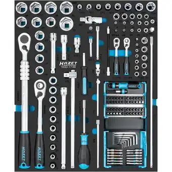 Netto Marken-Discount Hazet Steckschlüssel Steckschlüssel-Satz 163D-1/148, Größe 1/2++ Angebot