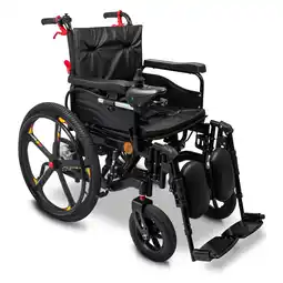 Netto Marken-Discount Rolektro, ERS-6 Li, Elektrorollstuhl 6 km/h, Schwarz, 24V-15Ah Lithium Akku, 2x250 Watt Angebot