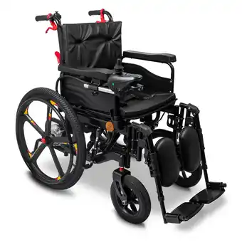 Netto Marken-Discount Rolektro, ERS-6 Li, Elektrorollstuhl 6 km/h, Schwarz, 24V-15Ah Lithium Akku, 2x250 Watt Angebot