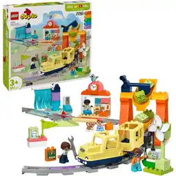 Netto Marken-Discount LEGO Konstruktionsspielzeug DUPLO Town Große interaktive Eisenbahn Angebot