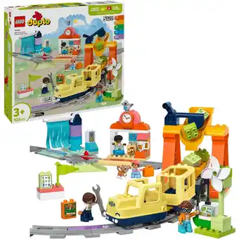 Netto Marken-Discount LEGO Konstruktionsspielzeug DUPLO Town Große interaktive Eisenbahn Angebot