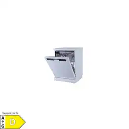 Netto Marken-Discount Wolkenstein WGSP14-6DW Geschirrspüler, freistehend 60cm weiß 14 Gedecke Angebot