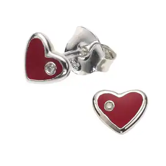Netto Marken-Discount Zeeme for Kids Ohrringe 925 Sterling Silber Herz Motiv Angebot