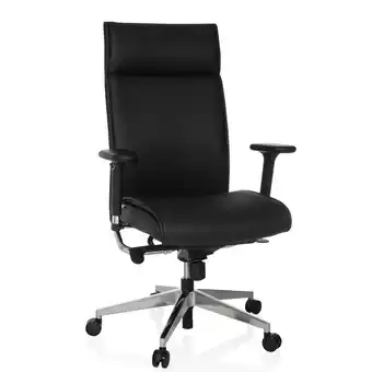 Netto Marken-Discount hjh OFFICE Profi Chefsessel CURYO Kunstleder mit Armlehnen (höhenverstellbar) Angebot