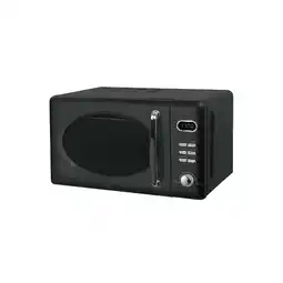 Netto Marken-Discount Wolkenstein WMW720 B schwarz RETRO Mikrowelle 700Watt 20l nostalgie Angebot