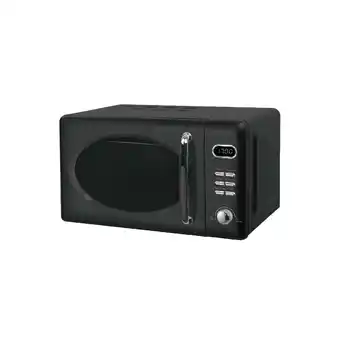 Netto Marken-Discount Wolkenstein WMW720 B schwarz RETRO Mikrowelle 700Watt 20l nostalgie Angebot