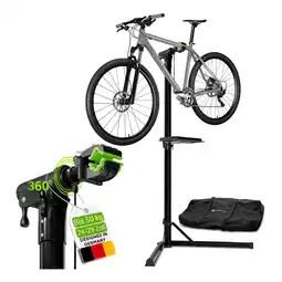Netto Marken-Discount Juskys Klappbarer Fahrrad Reparaturständer - Höhenverstellbar mit Gummibeschichtung bis 50 kg Angebot
