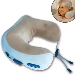 Netto Marken-Discount Best Direct Wellprime Shiatsu Nacken Massagegerät, Akku, Infrarot Wärme Miracle Massager Angebot