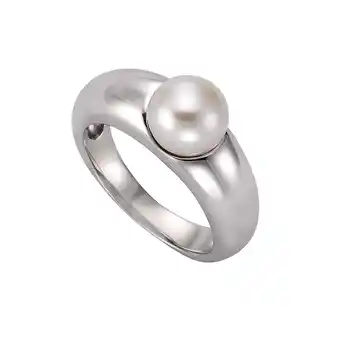 Netto Marken-Discount Zeeme Pearls Ring 925 Sterling Silber Muschelkernperle weiß Angebot