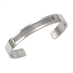 Netto Marken-Discount Zeeme Stainless Steel Armreif Edelstahl 10mm breit Angebot