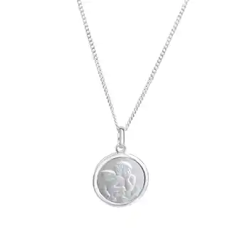 Netto Marken-Discount Zeeme for Kids Halskette Silber 925 Engel-Motiv 36/38cm Angebot