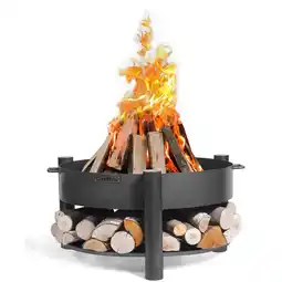 Netto Marken-Discount CookKing Feuerschale Montana 80 Inkl. Holzlager Angebot