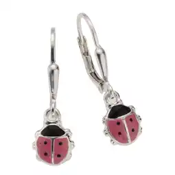 Netto Marken-Discount Zeeme for Kids Ohrringe 925 Sterling Silber Marienkäfer Angebot