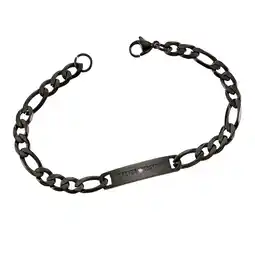 Netto Marken-Discount Zeeme Stainless Steel Armband Edelstahl Armband PartnerID 20,5cm schwarz Angebot