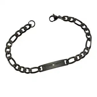 Netto Marken-Discount Zeeme Stainless Steel Armband Edelstahl Armband PartnerID 20,5cm schwarz Angebot