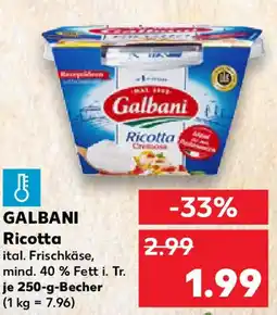 Kaufland Galbani Ricotta Angebot