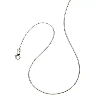 Netto Marken-Discount Zeeme Basic Collier 925/- Sterling Silber Schlangenkette Angebot