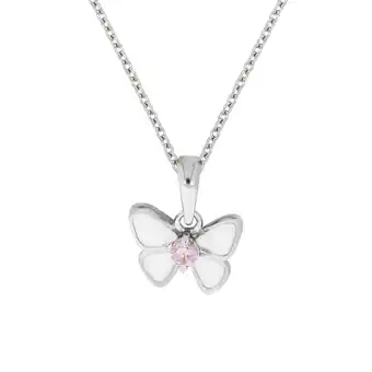 Netto Marken-Discount Zeeme for Kids Halskette 925 Sterling Silber Schmetterling-Motiv Angebot