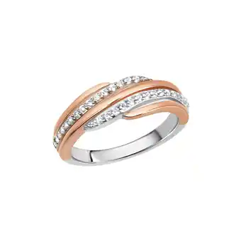 Netto Marken-Discount Zeeme Silber, Vivance Ring Silber 925 zweifarbig mit Zirkonia weiß Angebot