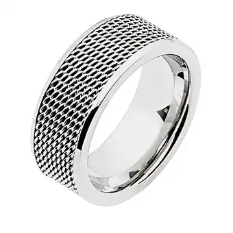 Netto Marken-Discount Zeeme Stainless Steel Ring Edelstahl glanz Angebot
