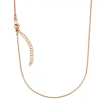 Netto Marken-Discount Zeeme Basic Collier 925/- Sterling Silber rotvergoldet 42+5cm Angebot