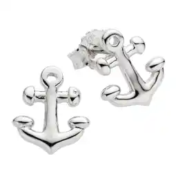 Netto Marken-Discount Zeeme Basic Ohrringe Silber 925 rhodiniert mit Anker-Motiv Angebot