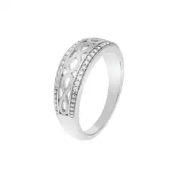 Netto Marken-Discount Zeeme Silber Ring Silber 925 glanz/mattiert Zirkonia Angebot