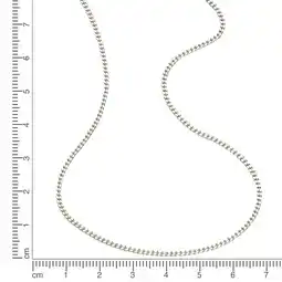 Netto Marken-Discount Zeeme Basic Halskette Silber 925 Panzerkette 45cm lang Angebot