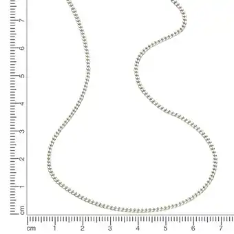 Netto Marken-Discount Zeeme Basic Halskette Silber 925 Panzerkette 45cm lang Angebot