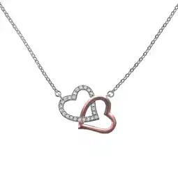 Netto Marken-Discount Zeeme Silber Collier 925 Silber Herz Zirkonia Angebot