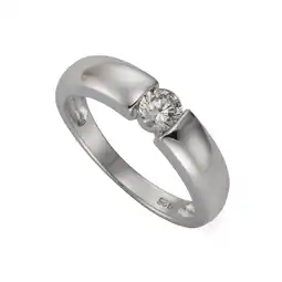 Netto Marken-Discount Zeeme Silber Ring Silber 925 mit Zirkonia weiß Angebot