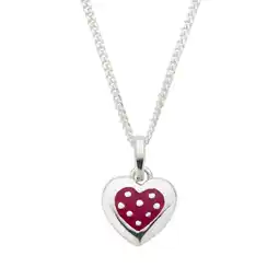 Netto Marken-Discount Zeeme for Kids Halskette 925 Sterling Silber Herz-Motiv Angebot